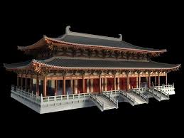 Chinese Classical Temple 3d Model Max 2 Kiến Truc Kiến Truc Trung Hoa Kiến Truc Cổ