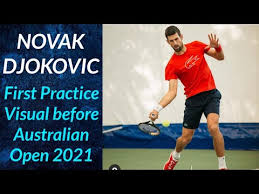 Djokovic took five sets to overcome american taylor fritz in their australian open third round clash on friday with the world number one forced to dig deep as he seemingly struggled with injury. Novak Djokovic First Practice At Novak Tennis Centre Before Australian Open 2021 Natdax Tennis Youtube