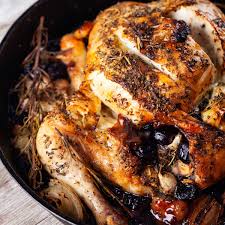 Take of sprinkle of montreal chicken seasoning. Whole Roasted Chicken With Brie Mediterranean Style Mychefsapron
