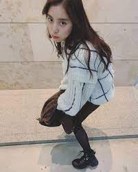 新木優子 たっぷりボリュームのあるニットが好き knit snidel official jacket skirt sly official ファッションスタイル 新木優子 ファッション