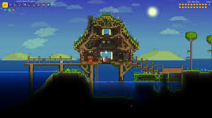Terraria / a starter base is a necessity in the game of terraria, and with the new update, comes a brand new starter base!. Dom Terraria Bagno Site