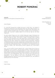 Take cues from these job application letter samples to get the word out. Employment Advisor Cover Letter Example Kickresume