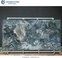 Luxury Marble Sodalite Dark Blue Quartzite and Illusion Blue Quartzite  extreme Ocean Blue White Blue Vein Floor Tiles