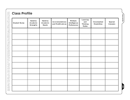 Free Class Profile Worksheet From Rti Success Record Students Relative Academic Strengths Relative Academic Needs Teaching Strategies Elementary Schools Rti