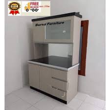 14 model lemari dapur minimalis 2019. Harga Lemari Piring Minimalis Hpl Terbaru Agustus 2021 Biggo Indonesia