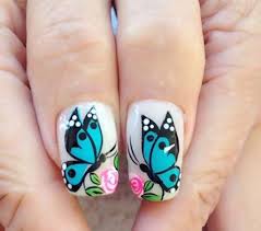 Pin De Joselyne De Mena En Unas Disenos De Unas Mariposas Unas