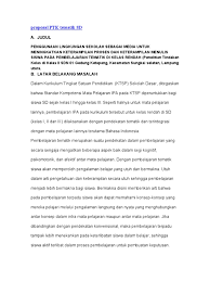 Buku guru dan buku siswa sd kurikulum 2013 edisi revisi 2018. Proposal Ptk Tematik Sd