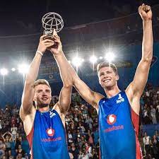 He won a medal at the 2019 beach volleyball world championships. Christian Sandlie Sorum Home Facebook