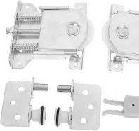 Amazon.com: HOLIDYOYO Sliding Door Roller Set Damper and ...