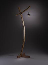 Aglow By Brian Hubel Wood Floor Lamp Artful Home Lampsbulbslampshades Lampen Stehlampe Holz Holzlampe