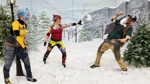 If you hold your ground and don't say anything too angering, you might not have to fight at all. Never Start A Fight With Two Sirens Especially A Snowball Fight Borderlands2