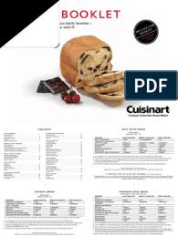 Secure bread pan into the cuisinart® bread maker. Manual De La Panificadora Cuisinart Cbk 110 Libro De Recetas Ingles Pdf Breads Dough