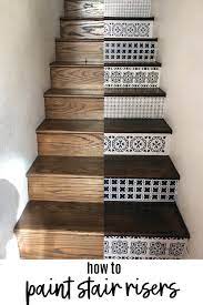 Rules and recommendations for work. How To Update Wood Stairs With Chalk Paint All Things Thrifty