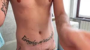 Sweaty rugged men's armpits causing fetish