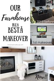Whether its being used as a tv stand in the living, or in the bedroom for storage. Besta Cabinets Get Another Makeover Farmhouse Style The Stonybrook House