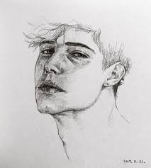 Image Decouverte Par Miss Mikaela Decouvrez Et Enregistrez Vos Images Et Videos Sur We Heart It Art Sketches Sketches Of People Portrait Art