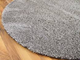 Hochflor Shaggy Teppich Luxus Feeling Mix Silber Rund In 7 Grossen Schwarzer Teppich Teppich Langflor Teppich