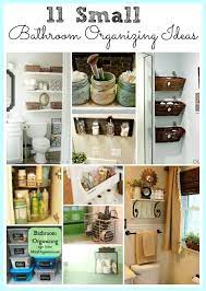 As you begin your search for small bathroom design ideas, it might seem that decorators only cater to those with the expansive bathrooms normally featured in decor magazines and home renovation television shows. 14 Fantastic Small Bathroom Organizing Ideas A Cultivated Nest Small Bathroom Organization Small Bathroom Organization Ideas Bathroom Organization