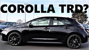 The toyota corolla hatchback has a manufacturer's suggested retail price (msrp) that starts at $20,565, plus a $955. 2020 Toyota Corolla Nightshade Hatchback Should Toyota Make A Corolla Trd Youtube