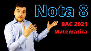 Bac 2021 yes we can with badis. Cum ObÈ›ii Nota 8 La Bac MatematicÄƒ 2021 Matematica Md Youtube