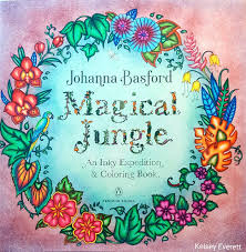 Sharing how i color the magical jungle using prismacolor colored pencils.coloring book: Johanna Basford S Magical Jungle Coloring Book Title Page Colored By Kelsey Everett Basford Coloring Johanna Basford Coloring Johanna Basford Coloring Book