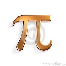 Pi Number Bronze Mathematical Symbol 3d Render Illustration Math Symbol Illustration Background Sign Design Number Conce Symbols Bronze Illustration
