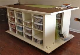 Quilters Table With Storage Ikea Hackers Craft Room Tables Craft Tables With Storage Craft Table Diy