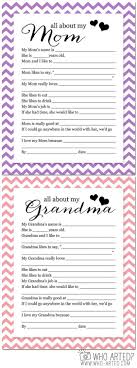 What country was she in? Free All About My Mom Grandma Printable 24 7 Moms Mothers Day Crafts Great Mothers Day Gifts Mother S Day Projects