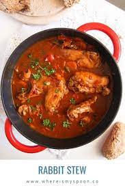 Rabbit Stew How To Cook Rabbit Recipe Rabbit Stew Easy Rabbit Recipe Stew Recipes