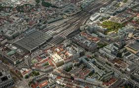 Einrichtung, finanzen, atm and bank arnulfstraße 1, münchen, bayern 80335. Munchen Und Umgebung Von Oben Aus Dem Zeppelin 5a Ludwigsvorstadt Isarvorstadt Schwanthalerhohe Bild 1701616 Erde In Bildern