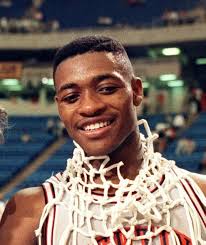 Courtesy of Linda Young/Chicago Tribune: Mr. Basketball 1986 *** Every day  when ***Nelison Anderson*** and his older brothers, Patrick and Robert,  used to cross the street from their family home to play