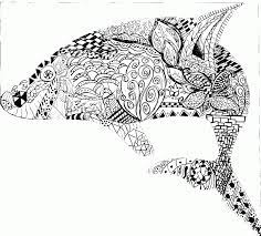 Abstract Animal Coloring Pages Coloring Home