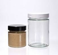 Reusable Glass Jar Supplier Wholesale Jars 8 Oz 16 Oz Round Glass Jar With  Metal Lid