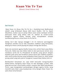 Wisata belitung timur archives arum silviani. Kisah Dewi Kwan Im Pdf