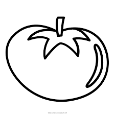 Dibujo Tomate Para Colorear