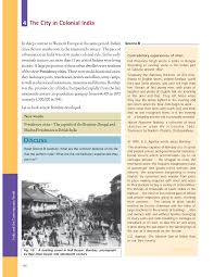4 The City in Colonial India Source Discuss