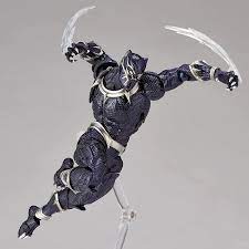 Amazing Yamaguchi Revoltech Black Panther Action Figure