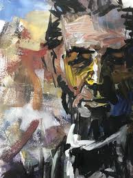 Original Framed/Signed Abraham Lincoln Painting by Artist Steve Penley