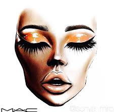 Facechart Mac Face Chart Makeuppp Mac Face Charts