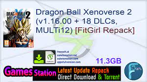 Dragonball xenoverse 2 builds upon the highly popular dragonball xenoverse with enhanced graphics that will further immerse players into the largest and most detailed dragon ball world ever developed. Dragon Ball Xenoverse 2 V1 16 00 18 Dlcs Multi12 Fitgirl Repack Selective Download From 8 3 Gb Application Full Version