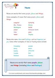 Noun activity pack for centers and independent work. Page 1 Nouns Worksheet Nouns Worksheet Nouns Grammar