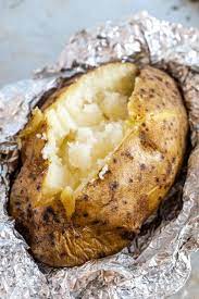 How To Bake A Potato 3 Ways Recipe Making Baked Potatoes Baked Potato Oven Potatoes In Oven