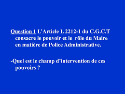Il est le chef de l'administration communale. Ppt Q R O C Pouvoir De Police Du Maire Powerpoint Presentation Free Download Id 5182635