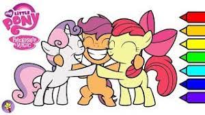 And has viewed by 3128 users. Mlp My Little Pony Coloring Book Mlpfim Cutie Mark Crusaders Coloring Page Youtube