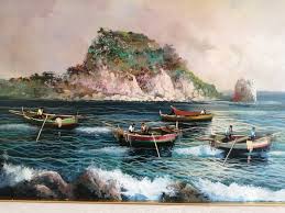 Maybe you would like to learn more about one of these? Elio Amoroso Marina Olio Su Tela Vendita Dipinti