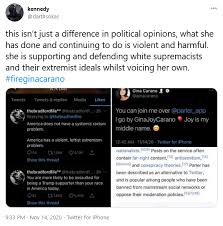 Gina carano is quickly becoming one of hollywood's most unique rising stars. Gina Carano Backlash Culminates In Star Wars Fans Calling For Disney To Fireginacarano From The Mandalorian Bounding Into Comics