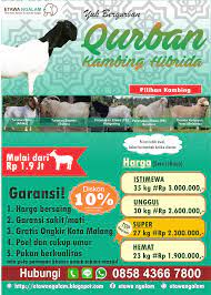 Lakin hazırki dövrü nəzərə alsaq bunu hər kəs edə bilmir. 30 Ide Keren Pamflet Idul Qurban Little Duckling Blog