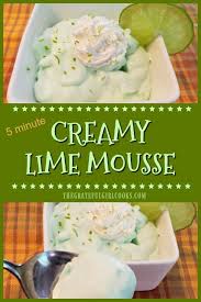 Looking For A Light Delicious Flavor Filled Easy Dessert Try This Cold Creamy Lime Mousse Which Is Made In 5 Min Girl Cooking Easy Desserts Dessert Dishes