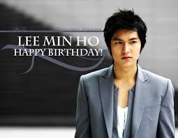Lee min ho is a south korean actor who is known for his leading roles in television dramas such as boys over flowers, city hunter and heirs. Happy Birthday Lee Min Ho