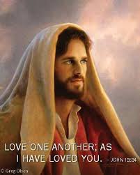 Love One Another As I Have Loved You John 13 34 Art By Greg Olsen Jesus Christ Painting Greg Olsen Art Jesus Greg Olsen